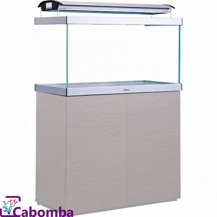 Прямоугольный аквариум "F-900" фирмы Anubias (90x45x50 см/алюминий/200 литров)  на фото