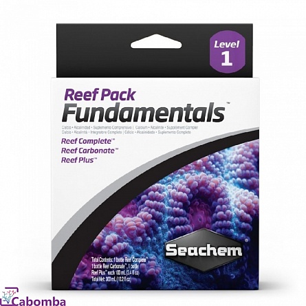 Удобрение SeaChem Plant Pack Fundamentals (3х100 мл) на фото