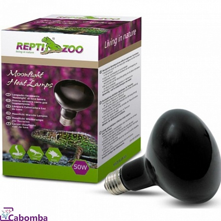 Лампа Repti Zoo ночная "ReptiNightglow" 50 Вт на фото