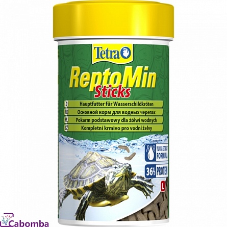 Корм Tetra ReptoMin Sticks для водных черепах (100 мл) на фото