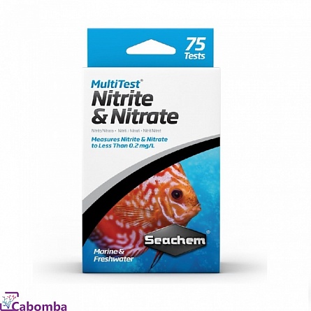 Тест SeaChem MultiTest Nitrite & Nitrate 75 изм (пресн/морск) на фото