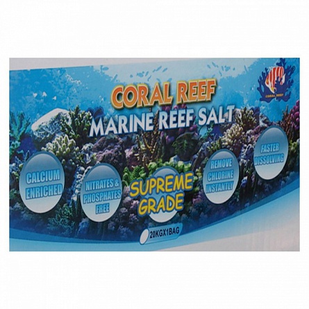 Морская соль Marine-Reef Aqua-Pro, 20кг (коробка) на фото