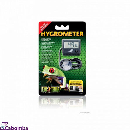 Гигрометр цифрового типа Hygrometer для террариума Hagen электрический на фото