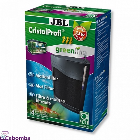 Фильтр внутренний JBL CristalProfi M greenline (200 л/ч, для аквариумов от 20 до 80 л) на фото