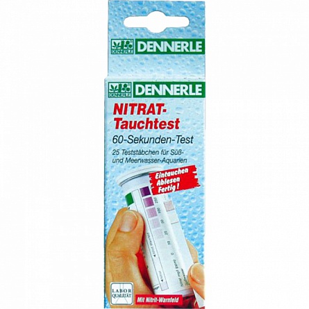 Тест "Nitrat-Touchtest" для определения нитратов NO3 фирмы DENNERLE на фото