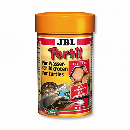 Корм в таблетках для черепах JBL Tortil 100 мл на фото