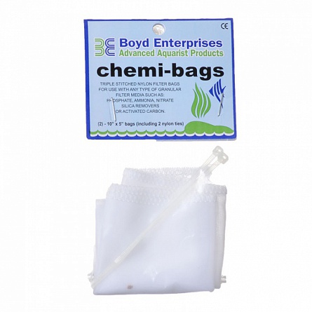 Нейлоновые мешочки для сухих наполнителей "Boyd Enterprises Chemi-Bag" на фото