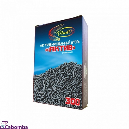 Уголь активированный VladOx каменный АКТИВ 300 мл (повышенный срок службы) на фото