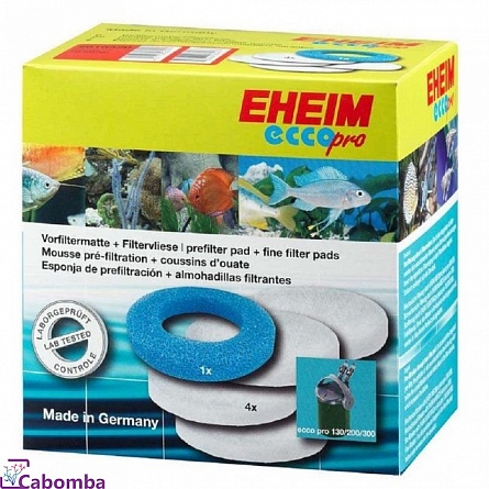 Комплект из губки и синтепона для фильтров EHEIM ЕССО 2032-2036 (5 шт) на фото