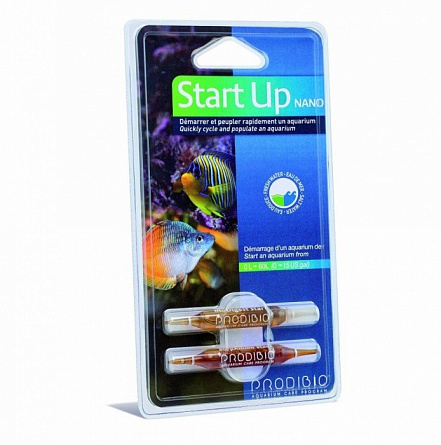 Жидкое средство для запуска биофильтрации Start Up (1 шт BioDigest+ 1 шт StopAmmo) фирмы Prodibio на фото