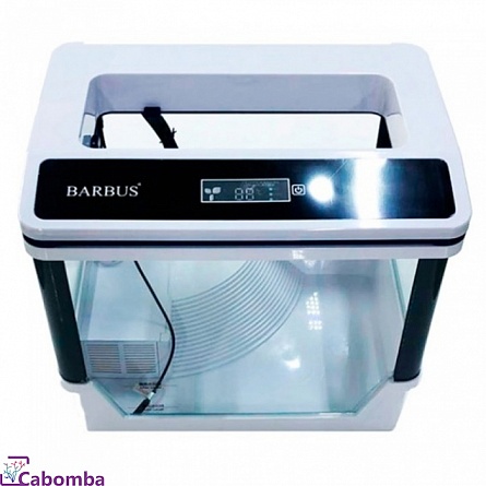 Аквариум Barbus черепашатник (LED + top Filtr) белый (35.5х25х30 см) на фото