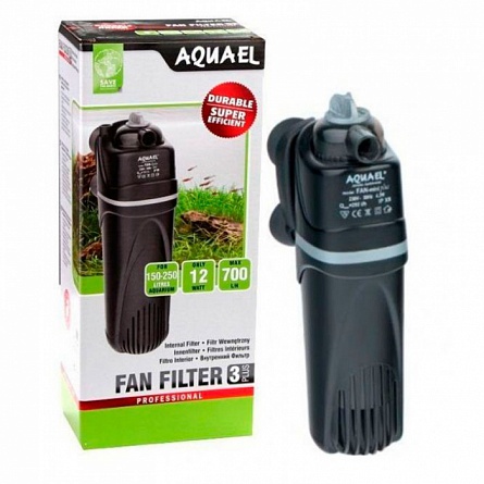 Фильтр внутренний AQUAEL FAN-3 plus (700 л/ч, для аквариума до 250 л) на фото