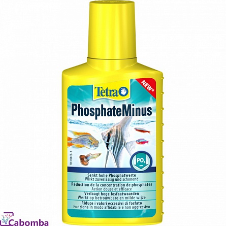 Средство “Phosphate Minus” для нейтрализации фосфатов фирмы TETRA (250 мл/1.000 л)  на фото