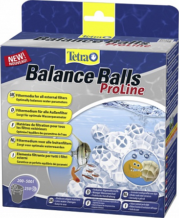 Универсальный наполнитель (внешние фильтры) 440 мл "Tetra Balance Balls ProLine" на фото