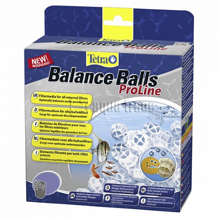 Сменный универсальный наполнитель 880 мл "Tetra Balance Balls ProLine" (внешние фильтры) на фото