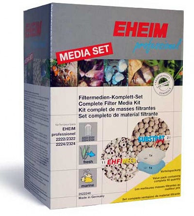 Комплект наполнителей фирмы " EHEIM" для фильтра 2217 на фото