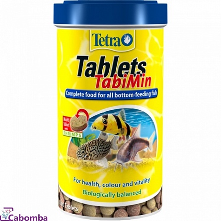 Корм Tetra Tablets TabiMin для всех видов донных рыб (1040 таб) на фото