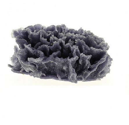 Декоративный пластиковый коралл прозрачно-серого цвета фирмы Vitality (13,5*10*6 см)  на фото