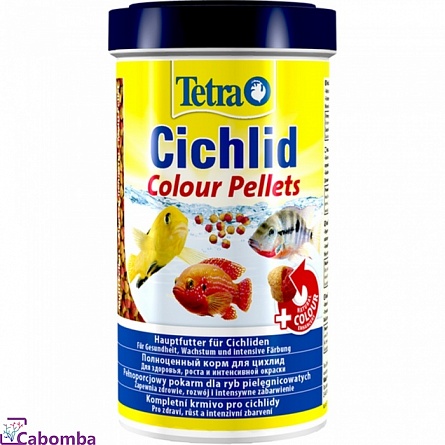 Корм Tetra Cichlid Colour Pellets для цихлид (500 мл) на фото