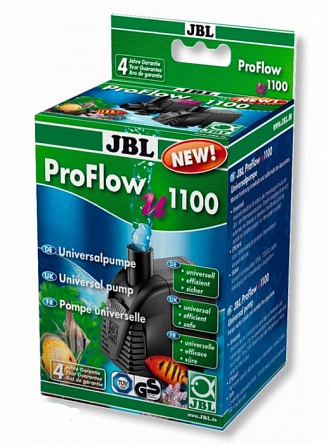 Компактная помпа (1200 литров/час) для аквариумов и акватеррариумов "ProFlow u1100" JBL.   на фото