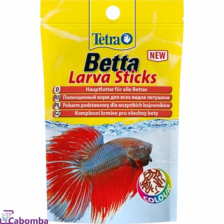 Корм Tetra Betta LarvaSticks для петушков  (5 гр) на фото