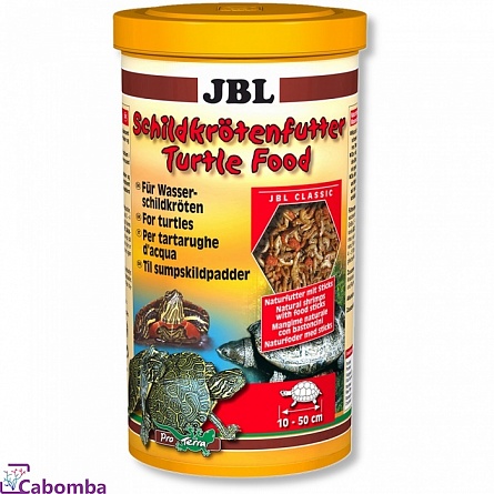 Корм для черепах JBL Schildkrotenfutter (основной) 1000мл на фото