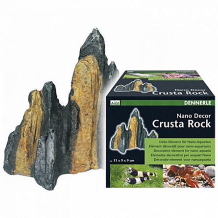 Декорации для мини-аквариума Dennerle "Nano Crusta Rock S" 9х6х7 см на фото