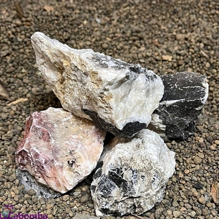 Камень натуральный GLOXY Снежный каньон (1 кг) на фото
