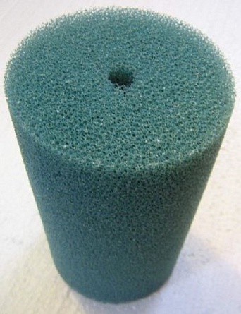 Сменная губка (ppi30) фирмы "ROOF FOAM" размер: 200*110Dm, синего цвета на фото