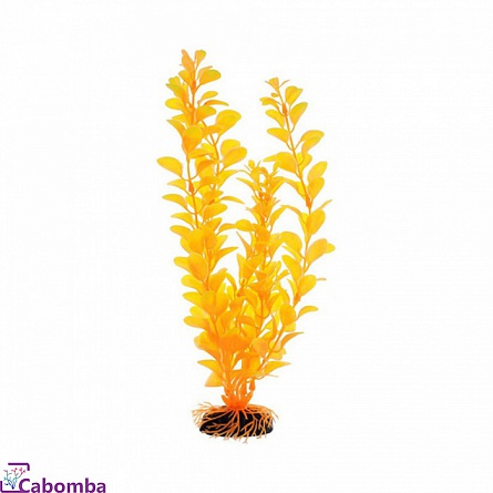 Пластиковое растение Людвигия ярко-желтая 30 см фирмы Barbus на фото