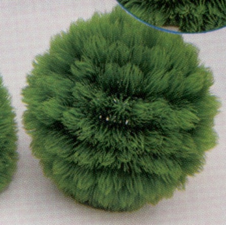 Растение "Коврик-шар" (пластиковое, D=22см, зеленое (2865_22)) на фото