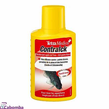 Концентрированное средство “Tetra ContraIck” для борьбы с ихтиофтириозом и прочими паразитарными заболеваниями (100 мл/400 л)  на фото