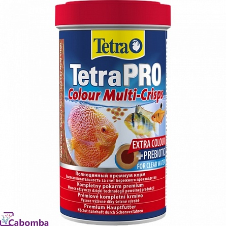 Корм TetraPRO Colour Multi-Crisps с добавками (500 мл) на фото