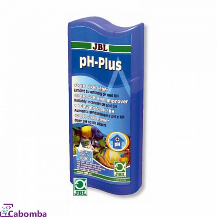 Средство для повышения кислотности (pH) pH-Plus фирмы JBL (250 мл) на фото