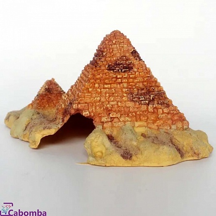 Декорация Nomoy Pet "Пирамида" 29,8х20х12,5см на фото