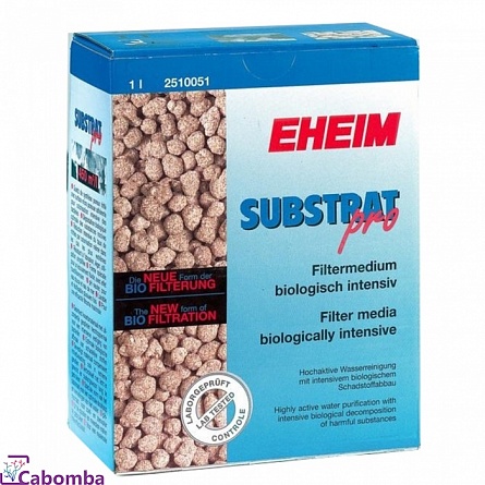 Субстрат высокопористый Pro EHEIM (1 л) в пакете на фото