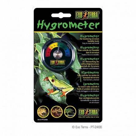 Гигрометр для террариумов "Exo Terra Hygrometer" фирмы Hagen на фото