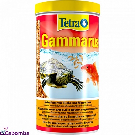 Корм Tetra Gammarus для водных черепах (1 л), гаммарус  на фото