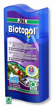 Средство для обработки воды для раков и креветок Biotopol C фирмы JBL (100 мл/400 л)  на фото