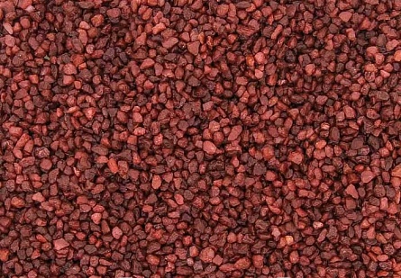 Грунт натуральный окрашенный "Красный металлик" фирмы PRIME, 3-5мм, 2.7кг  на фото
