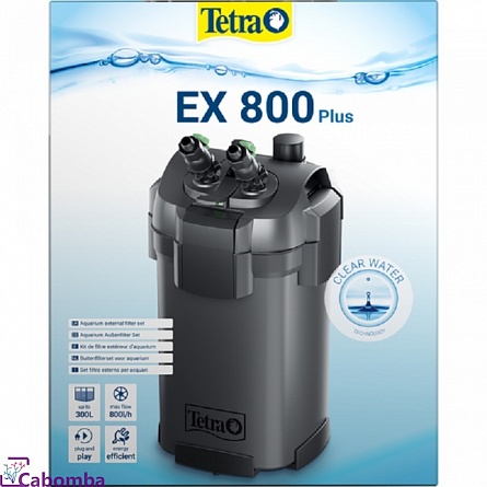 Фильтр внешний TETRA EX800 plus (800 л/ч, для аквариума 100-300 л) на фото