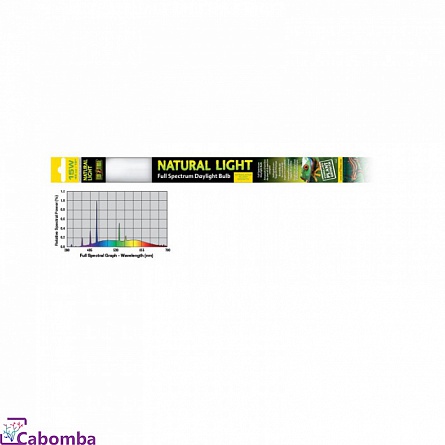 Люминесцентная лампа Т8 EXO TERRA REPTILE NATURAL LIGHT (15 Вт/45 см) на фото