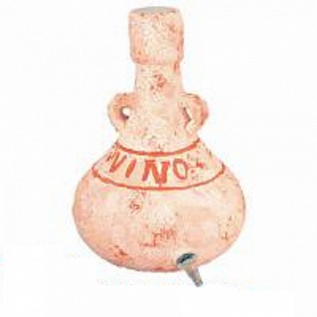 Керамическая "Винная бутылка" из коллекции "Христофор Колумб" фирмы Zolux (7,5 x 7,5 x 12 см) на фото
