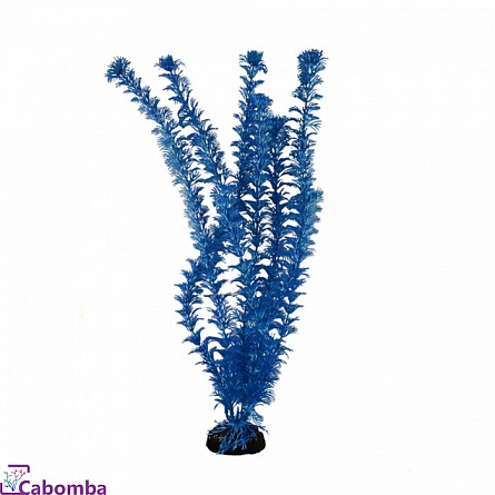Пластиковое растение Кабомба синий металлик фирмы Barbus (20 см) на фото