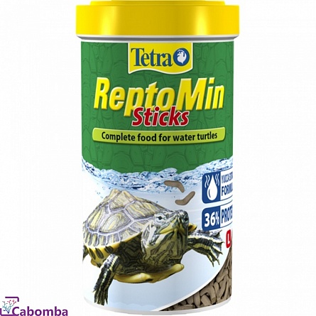 Корм Tetra ReptoMin Sticks для водных черепах (500 мл) на фото