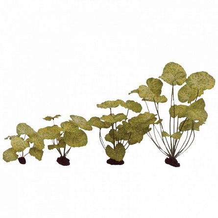 Растение шелковое Нимфея (PRIME), зеленое - 20 см на фото
