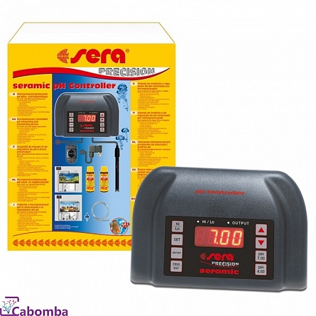 Автоматический контроллер уровня кислотности воды  Seramic фирмы SERA  на фото