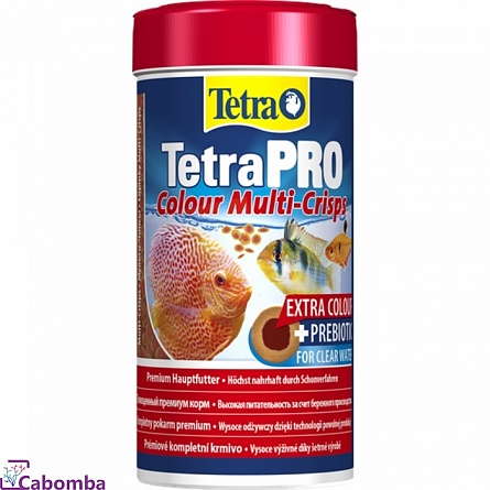 Корм TetraPRO Colour Multi-Crisps с добавками (250 мл) на фото