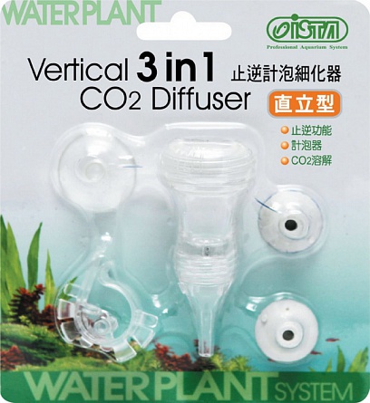 Диффузор CO2 ISTA "3 в 1" компактный (V-образный/малый S) фирмы TZONG YANG  на фото