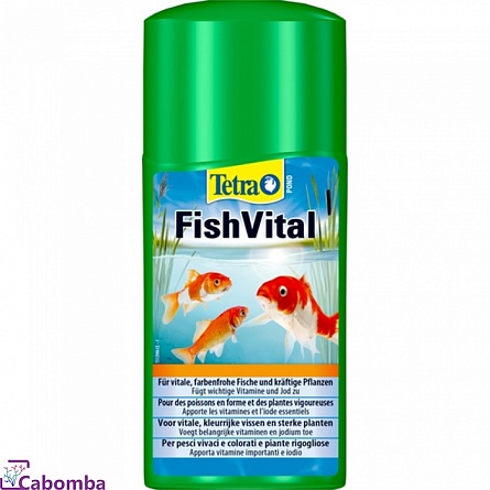 Кондиционер Tetra Fish Vital микроэлементы и витамины для рыб и растений (250 мл) на фото